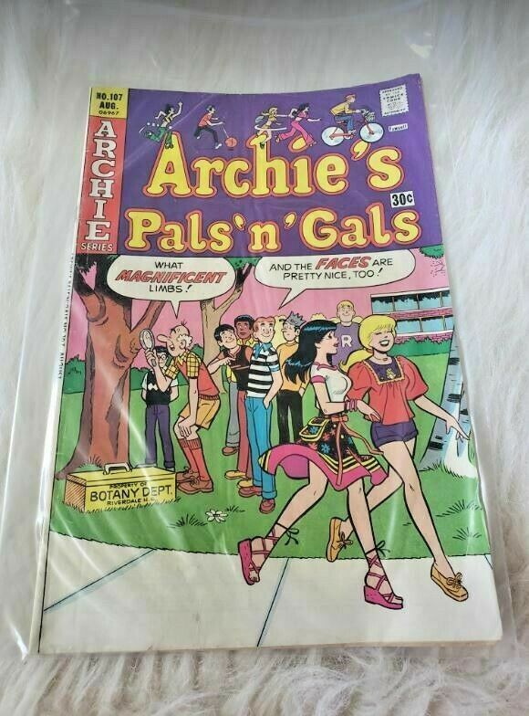 Vintage Archie's Pals N Gals Comic Book #107 (1970's) - $11.87