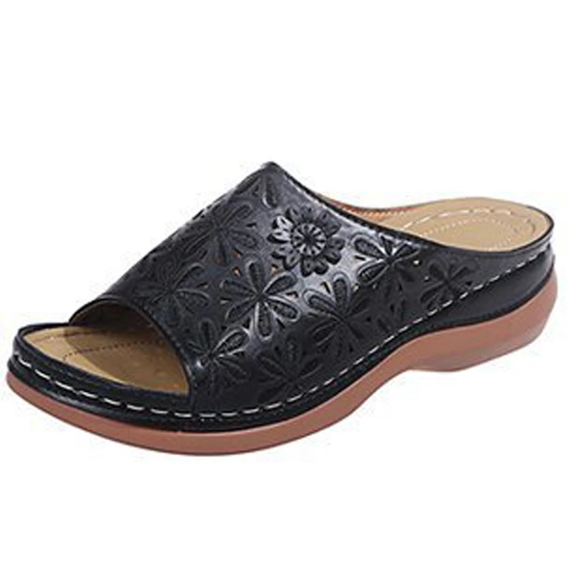 Hot Selling Leather Soft Footbed Orthopedic Arch-Support Sandals Women&#39;s Summer  - £125.24 GBP