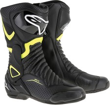 Alpinestars Mens Street SMX-6 V2 Vented Boots Black/Yellow 36 - £238.90 GBP