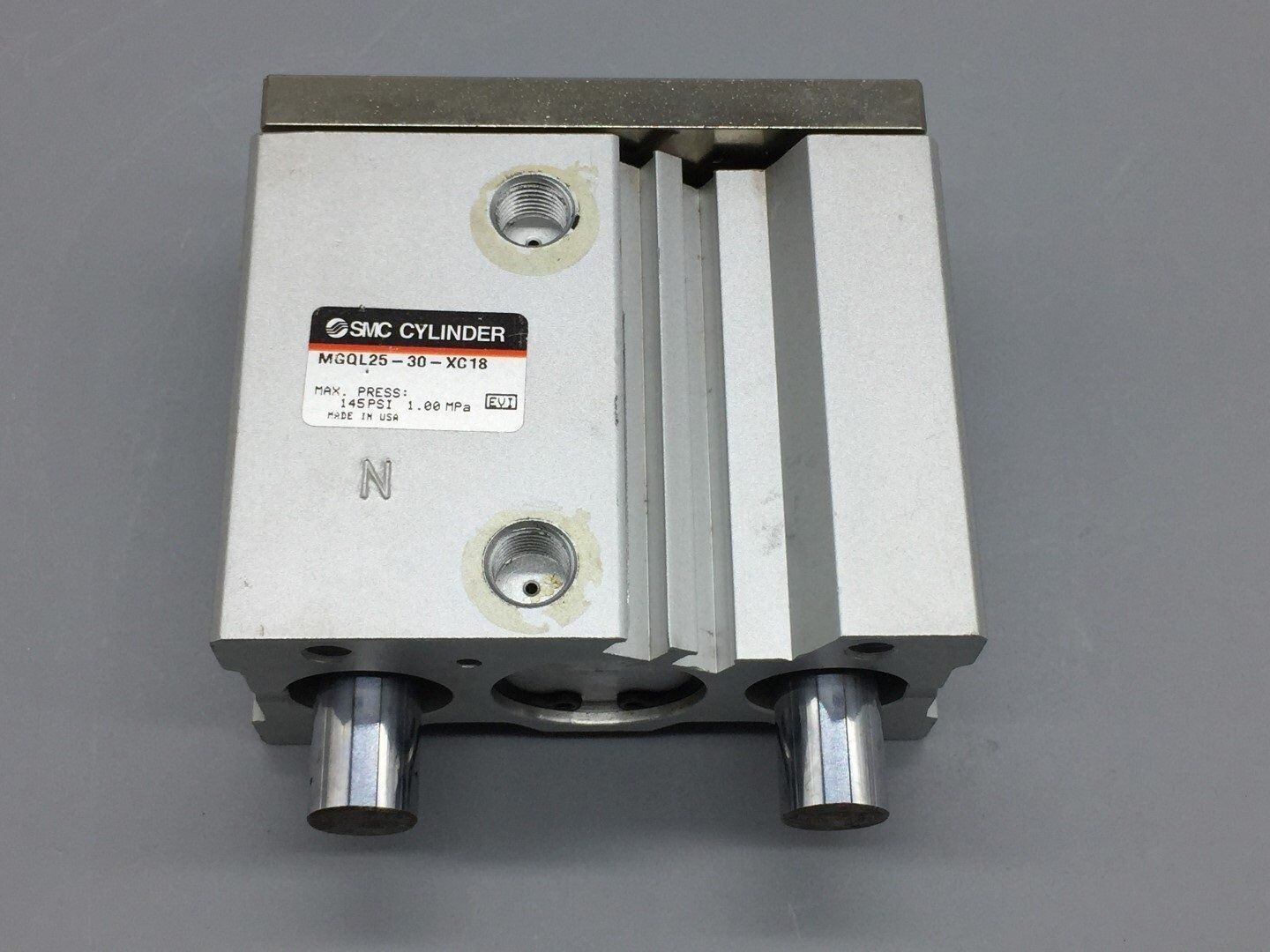 SMC MGQL25-30-XC18 TESTED LINEAR CYLINDER  GUIDE BORE 25MM - $79.00
