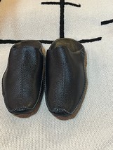 Black Slippers - Moroccan black slippers - Moroccan black babouches for ... - $46.58
