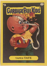 Taped Tape Garbage Pail Kids Flashback 2011 Yellow Border trading card - £1.57 GBP