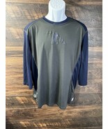 Nike Pro Combat Men T-Shirt Blue Crew XXLAuthentic Collection Performanc... - $15.81 CAD