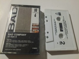 Bad Company &quot;10 From 6&quot; Hits Classic Rock Cassette - £10.01 GBP