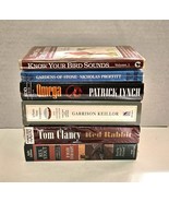 Mixed Lot of 6 Cassette Audiobooks Tom Clancy Rex Stout Patrick Lynch - $266.59 MXN