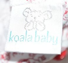 Koala Baby White Red Bears Flowers Dress Bloomers Hat Set Newborn image 3