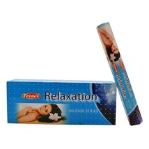 Tridev Relaxation Incense Sticks Fragrance Meditation Masala Agarbatti 120 Stick - £14.47 GBP
