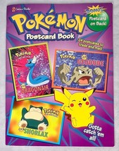 Vintage Pokemon Golden Books Postcard Book 1999 1st Generation 24 Cards - £13.93 GBP