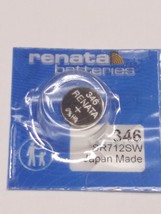 Renata Single Watch Battery Swiss Made Renata 346 or SR 712 SW 1.55V (1 ... - $3.99