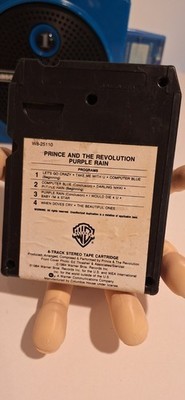 Used Vintage Prince and the Revelution Purple Rain 8-track Tape Item image 2
