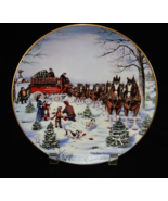 Budweiser Limited Edition Clydesdales Plate The Seasons Best by Susan Sa... - €19,40 EUR