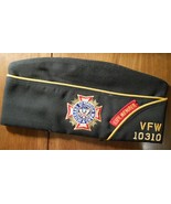 Vintage VFW Life Member Veterans of Foreign Wars Military Hat, VA Post C... - £19.71 GBP