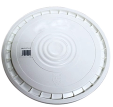 Fortiflex 125LD25 5 gal. White Watertight Bucket Lid, 12 x 12 x 1 in. - $238.12 MXN