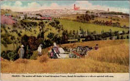 International Harvesting Machines Farming FRANCE Advertising Postcard Y5 - $9.95