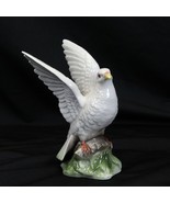 Vintage Arnart White Dove 2585 fine china figurine 6&quot; Tall Made in Japan - £14.58 GBP
