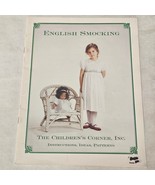 English Smocking by Bailew, Caldwell, &amp; King 1991 Leaflet - $13.98