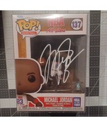 Michael Jordan Signed Autographed Funko Pop #137 All Star Bulls Heritage... - $610.69 CAD