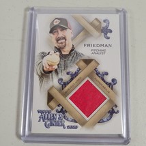 Rib Friedman Card Pitching Ninja Relic 2020 Topps Allen and Ginter - £6.37 GBP