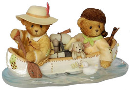 Cherished Teddies 114105 Lewis &amp; Clark Canoe Limited Edition 2003 - £32.56 GBP