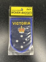 NEW In Package NCV Souvenir Woven Badges Patch Victoria Crown Stars - £7.51 GBP