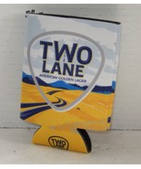 Two Lane American Golden Lager drink Can coozie koozy coozy Insulator - $4.90