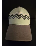 Mickey Disney Golf Pukka Hat Adjustable SnapBack Mint Green Gray Chevron... - $25.76 CAD