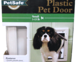 PetSafe Premium Plastic Pet Door White, Small PPA00-10958 Never Rust, Pa... - $25.64