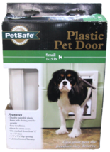 PetSafe Premium Plastic Pet Door White, Small PPA00-10958 Never Rust, Pa... - £20.44 GBP