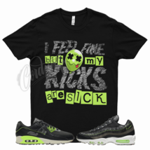 SICK V2 T Shirt for  Air Zoom M2Z2 Electric Green Max 95 90 Volt Neon 4  - £20.16 GBP+