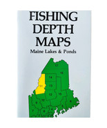 1998 Fishing Depth Maps Booklet Maine Lakes Ponds Somerset County PB Vol... - $27.34 CAD