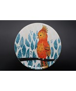 Replacement - Pier 1 Tropical Bird Decorative Plate W/Leaf Background 8&quot; - $368.14 MXN