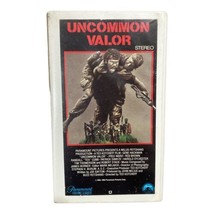 Uncommon Valor VHS 1984 Paramount Home Video Gene Hackman - £2.75 GBP