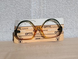 VTG 70&#39;s Titmus Eyeglass Frames Optyl 341 T1006 Plastic 52x18x125 Germany Zeiss - £13.34 GBP