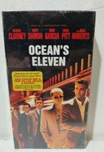Ocean&#39;s 11 George Clooney Matt Damon Andy Garcia Brad Pitt  VHS Factory Sealed  - £9.43 GBP