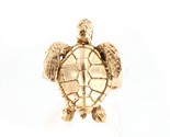 Sea turtle Unisex Fashion Ring 14kt Yellow Gold 408053 - $1,199.00
