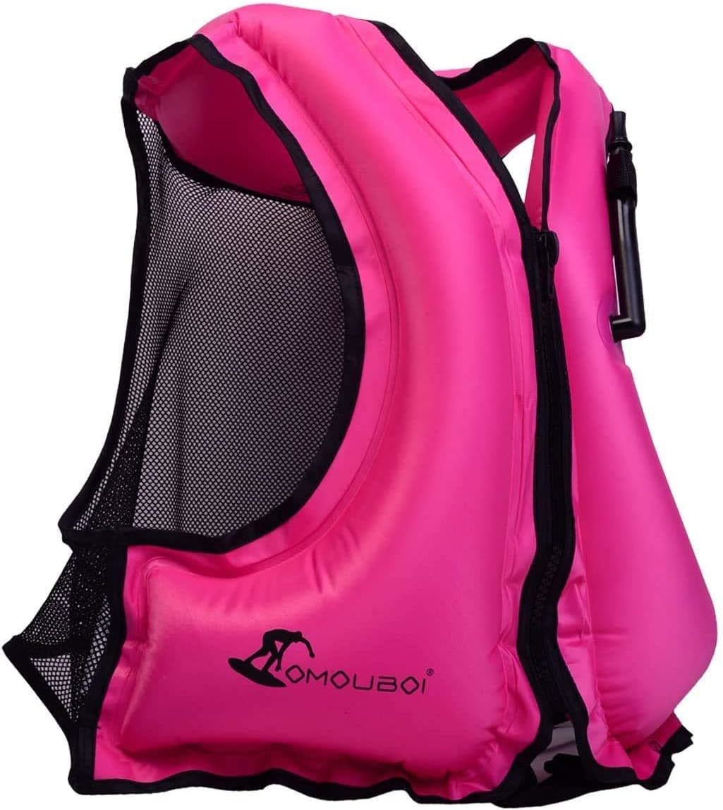 Omouboi Inflatable Snorkel Vest Kayak Swim Vest For Adults Snorkel, 96-2... - $37.94