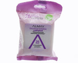 Biodegradable Longwear Makeup Remover Cleansing Towelettes Almay, 25 Wipes - $3.56