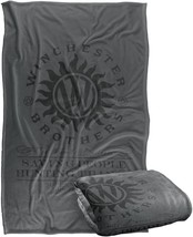 Throw Blanket 36&quot; X 58&quot; From Supernatural Winchester Anti Possession. - £41.55 GBP