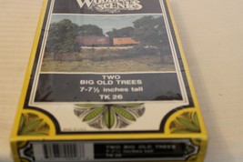 HO Scale Woodland Scenics Two Big Old Trees, 7-7.5&quot; Tall, #TK26 BNOS - £23.59 GBP