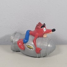 Hardees Carls Jr Crash Bandicoot Crash Rocket Rider  2001 Kids Meal Toy - £10.72 GBP