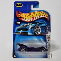 Hot Wheels 2004 First Editions # 001  Batman Batmobile purple/black chro... - $6.81