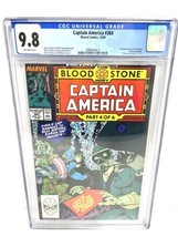 Captain America #360 CGC 9.8 1st Appearance of Crossbones 1989 Marvel Comics - £139.92 GBP