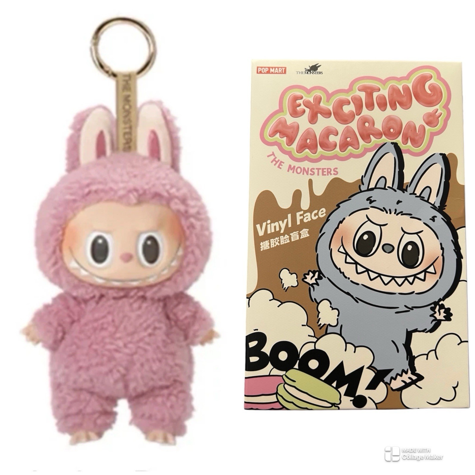 Pop Mart Labubu The Monsters: Exciting Macaron LYCHEE BERRY Authentic Se... - $74.95