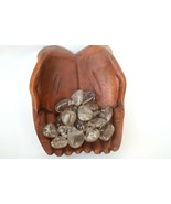Nine Light Smoky Quartz Tumbled Stones 20mm Reiki Healing Crystals Trans... - $18.45 CAD