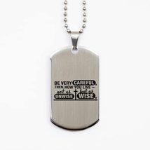 Motivational Christian Silver Dog Tag, Be Very Careful, Then, How You Live  not - £15.37 GBP