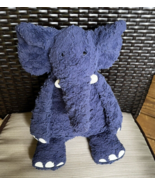 Jellycat Elephant Junglie Bunglie Blue 16&quot; Plush Toy Stuffed Animal - $15.83