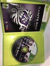 SAINTS ROW THE THIRD game complete in case w/ manual for Microsoft XBOX 360 Box - £6.90 GBP