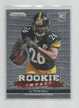 Le&#39;veon Bell (Pittsburgh Steelers) 2013 Panini Prizm Rookie Impact Rookie Insert - £7.60 GBP