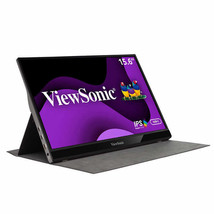 ViewSonic 15.6” Portable Monitor - 1080P - Detachable Magnetic Screen Cover Incl - £197.43 GBP