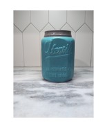 World Market Aqua Blue Ceramic Utensils Holder, 7&#39;&#39; Jar, Storage, Organizer - $376.33 MXN